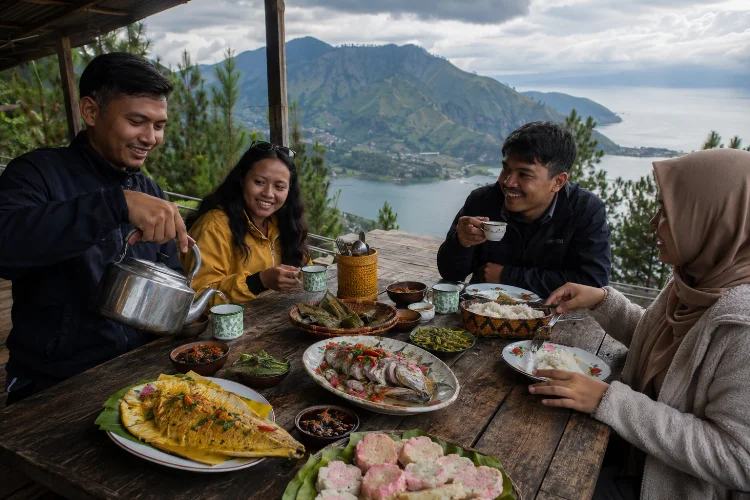 Kuliner Khas Batak di Huta Ginjang, Rasa Lokal yang Wajib Dicoba